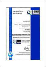 ISO 9001:2008 Certified Company ISO 9001:2008