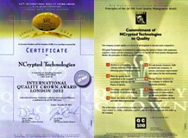 International Quality Crown to NCrypted